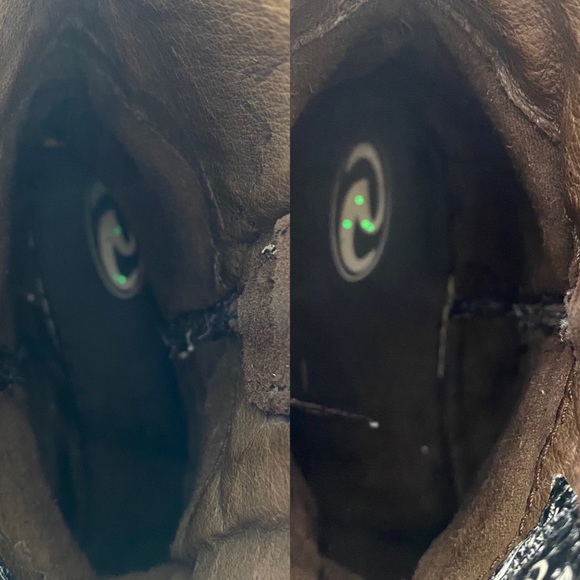 Roper Chunk Floral Embroidered Cowgirl Boot - 6 1/2 - Picture 10 of 12